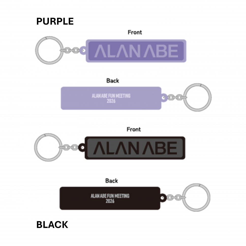 Rubber KeyHolder(PURPLE/BLACK)
