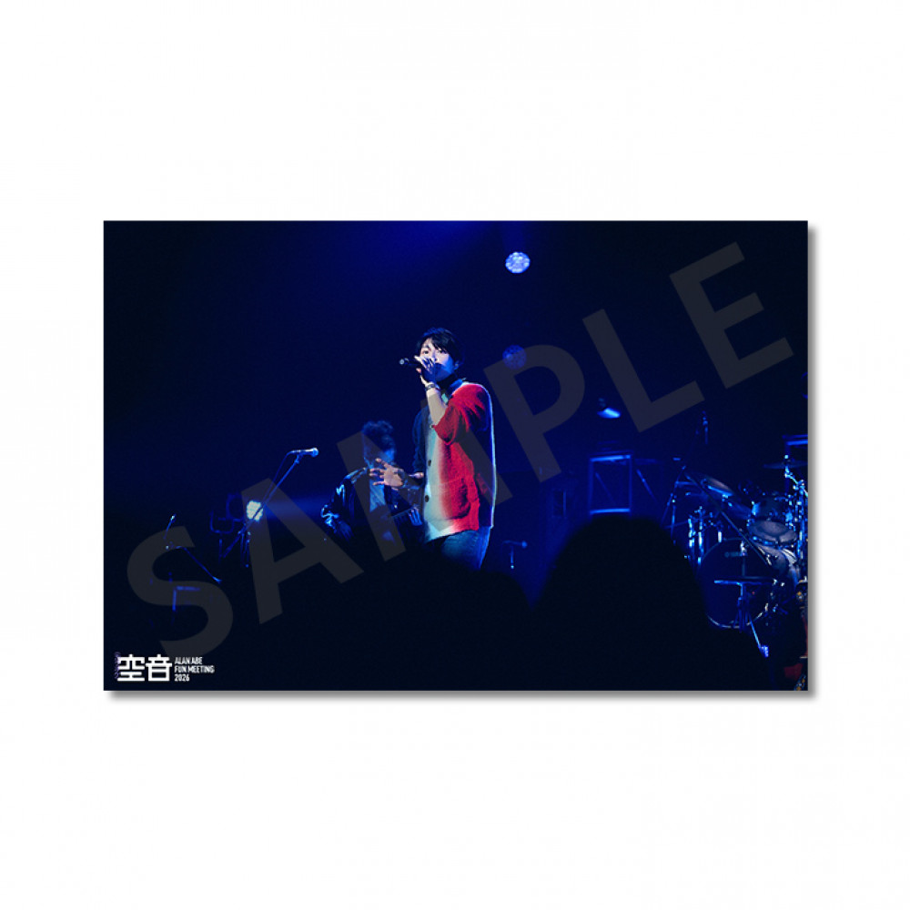 Alan Abe Fun Meeting 2026 “空音” ステージフォト printed by FUJICOLOR - 4月