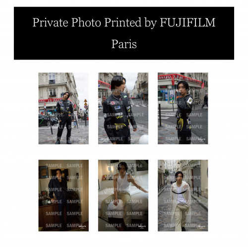 Private Photo Set printed by FUJIFILM Paris