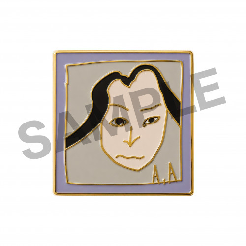 Alan's Self-Portrait Pin
