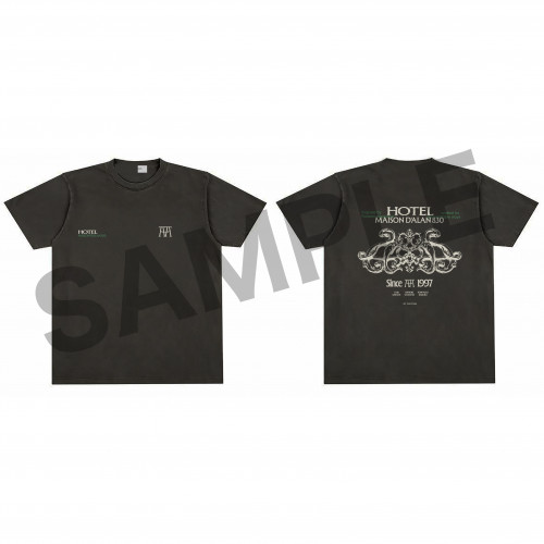 Hotel Logo T-Shirt(Vintage Black)